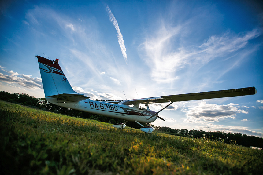 Cessna-150 в идеальном состоянии
