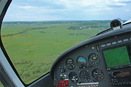 F30 - вид с места пилота