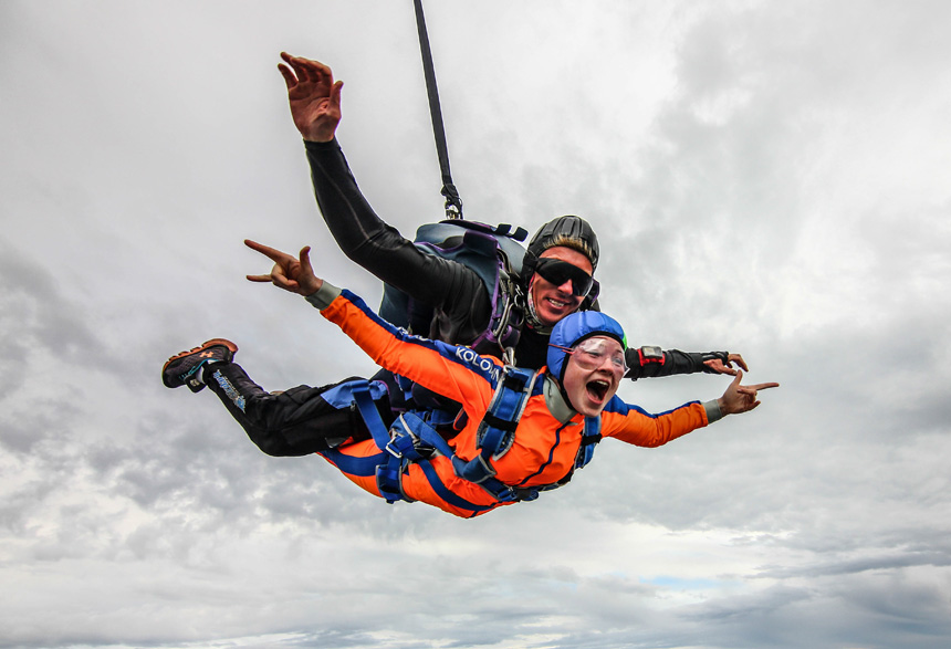 прыжки с парашютом - эмоции в полёте